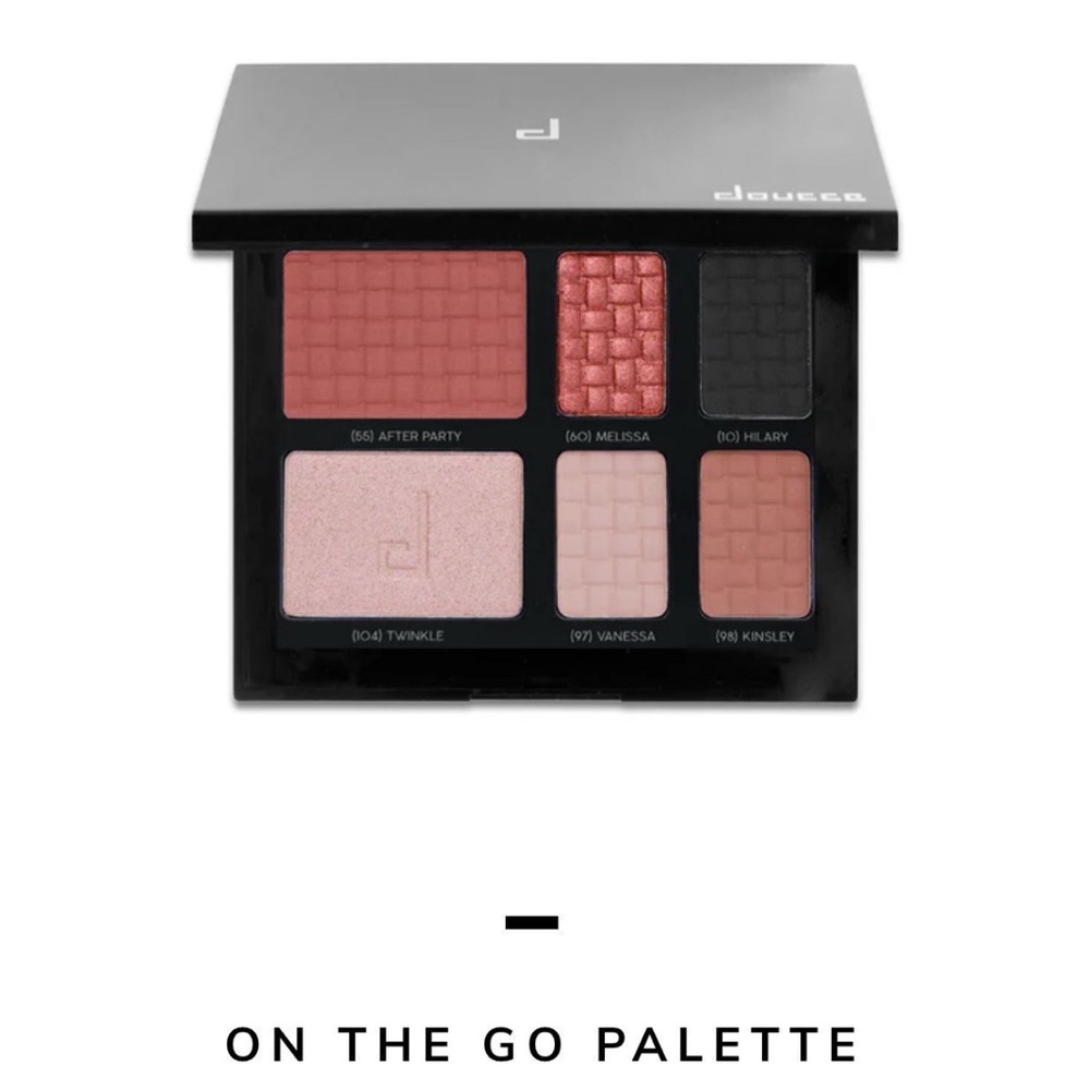 Doucce On The Go Palette - Pink, Black, Cream